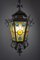 French Colorful Stained Glass Window Lantern, Image 8