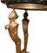 French Ormolu Maiden Legs Marble Top Gueridon, 1920s 8