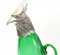 Victorian Glass and Silver-Plated Hawk Decanter 5