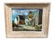 Rene Sartre, Village du Mou, 20th Century, Oil on Panel, Framed 3