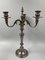 Louis XVI Candelabras in Silvered Bronze, Set of 2 4