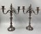 Louis XVI Kerzenständer aus versilberter Bronze, 2er Set 2