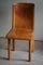 Italian Modern Dining Chair in Patinated Cognac Leather by Mario Bellini, 1970s 7