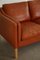 Dänisches Mid-Century 2-Sitzer Sofa aus cognacfarbenem Leder, 1970er 2