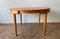 Teak Round Extending Dining Table and Matching Dining Chairs by Hans Olsen for Frem Rojle, 1950s, Set of 5 28