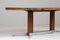 Large Rosewood and Metal Feet Coffee Table, 1960s 4