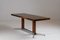 Large Rosewood and Metal Feet Coffee Table, 1960s, Image 10