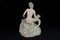 Bicauda Meerjungfrau mit Muschel auf Felsen und mythologischen Fischen 2