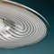 Swirl Murano Glass Pendant Lamp, Italy, 1970s 6