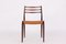 Model 78 Rosewood Chairs by Niels Otto Møller for J.L. Møllers Denmark, 1962, Set of 6 10