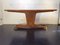 Italian Table in Brass and Cherry, 1950s 11