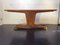 Italian Table in Brass and Cherry, 1950s, Image 11