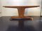 Italian Table in Brass and Cherry, 1950s, Image 3
