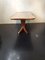 Italian Table in Brass and Cherry, 1950s 12