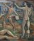 Nude Male Athletes at the Olympics, 1948, Oil on Canvas 7