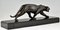 Rulas, Art Deco Panther, 1930, Bronze & Marble 5