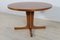 Mid-Century Danish Teak Extendable Dining Table, 1960s, Image 1