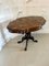 Antique Victorian Burr Walnut Centre Table, 1860s 3