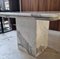 Square Dining Table in Carrara Marble, 1980s 3