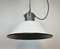 Industrial White Enamel Industrial Lamp with Cast Aluminium Top from Eow, 1950s, Image 6