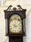 Antique George III Oak Carved Moon Phase Longcase Clock, 1800s 20