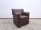 Italian Brown Armchair in Leather by Tobia Scarpa for B&B Italia, Image 10
