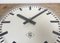 Horloge Murale Industrielle en Verre Acrylique de Tn, 1960s 12