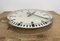 Horloge Murale Industrielle en Verre Acrylique de Tn, 1960s 5
