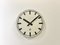 Industrial Acrylic Glass Station Wall Clock from Tn, 1960s, Image 3