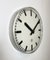 Industrial Acrylic Glass Station Wall Clock from Tn, 1960s, Image 4