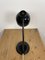 Lámpara de mesa cuello de ganso industrial en negro, años 60, Imagen 3