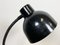 Lámpara de mesa cuello de ganso industrial en negro, años 60, Imagen 9