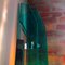 Große Italienische Wandlampe in Smaragdgrün von Cristal Art, 1970er 10