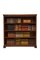 Large Victorian Open Bookcase in Mahogany, 1880s, Image 2