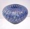 Vaso in cristallo di Murano blu, anni '80, Immagine 2
