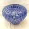 Vaso in cristallo di Murano blu, anni '80, Immagine 11