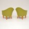 Swedish Armchairs attributed to Kerstin Horlin-Holmquist, 1960s, Set of 2 8