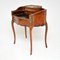 Antique French Inlaid Walnut Escritoire Writing Desk, 1920s, Image 3