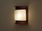 Wall Light in Teak and Glass by Goffredo Reggiani for Reggiani,1960s 2