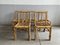 Mid-Century Modern Italian Chairs in Bamboo and Rattan, 1970s, Set of 5 7