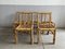 Mid-Century Modern Italian Chairs in Bamboo and Rattan, 1970s, Set of 5, Image 7