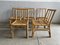 Mid-Century Modern Italian Chairs in Bamboo and Rattan, 1970s, Set of 5 3