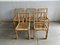 Chaises Mid-Century en Bambou et Rotin, Italie, 1970s, Set de 5 2