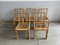 Mid-Century Modern Italian Chairs in Bamboo and Rattan, 1970s, Set of 5, Image 2