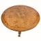Tavolo rotondo antico in betulla, fine XIX secolo, Immagine 4