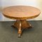 Antique Circular Table in Birch, 1890s, Image 2