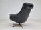 Fauteuil Pivotant Vintage en Cuir, Danemark, 1970s 17