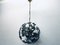 Sputnik Italian Rauch-Murano Glass and Metal from Fontana Arte, 1960s 2