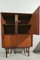 Danish Sideboard in Teak and Copper with Sliding Doors, 1960s 2