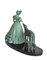 Roux, Art Deco Sculpture, 1920s, Metal & Marble 7